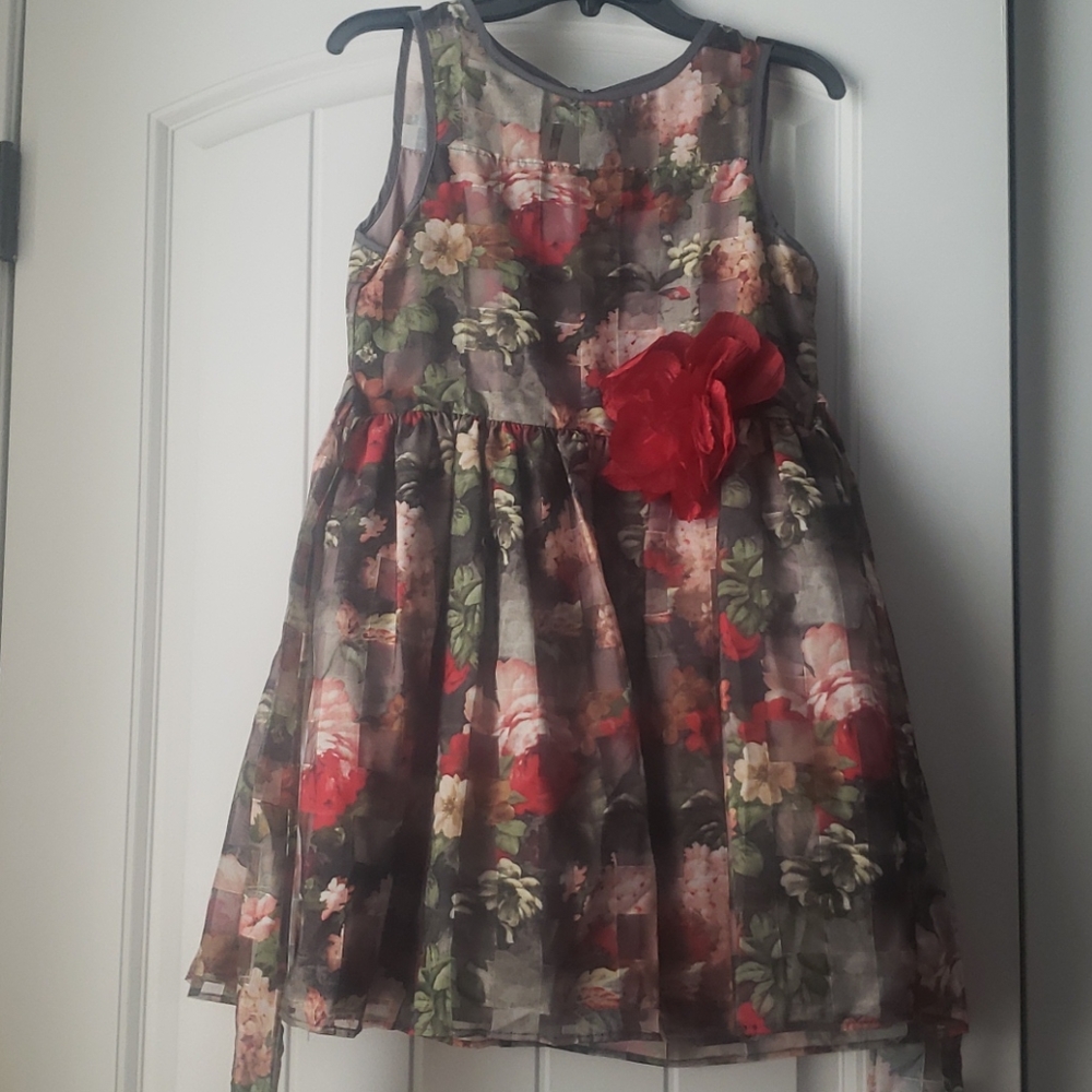 Girls Floral Dress